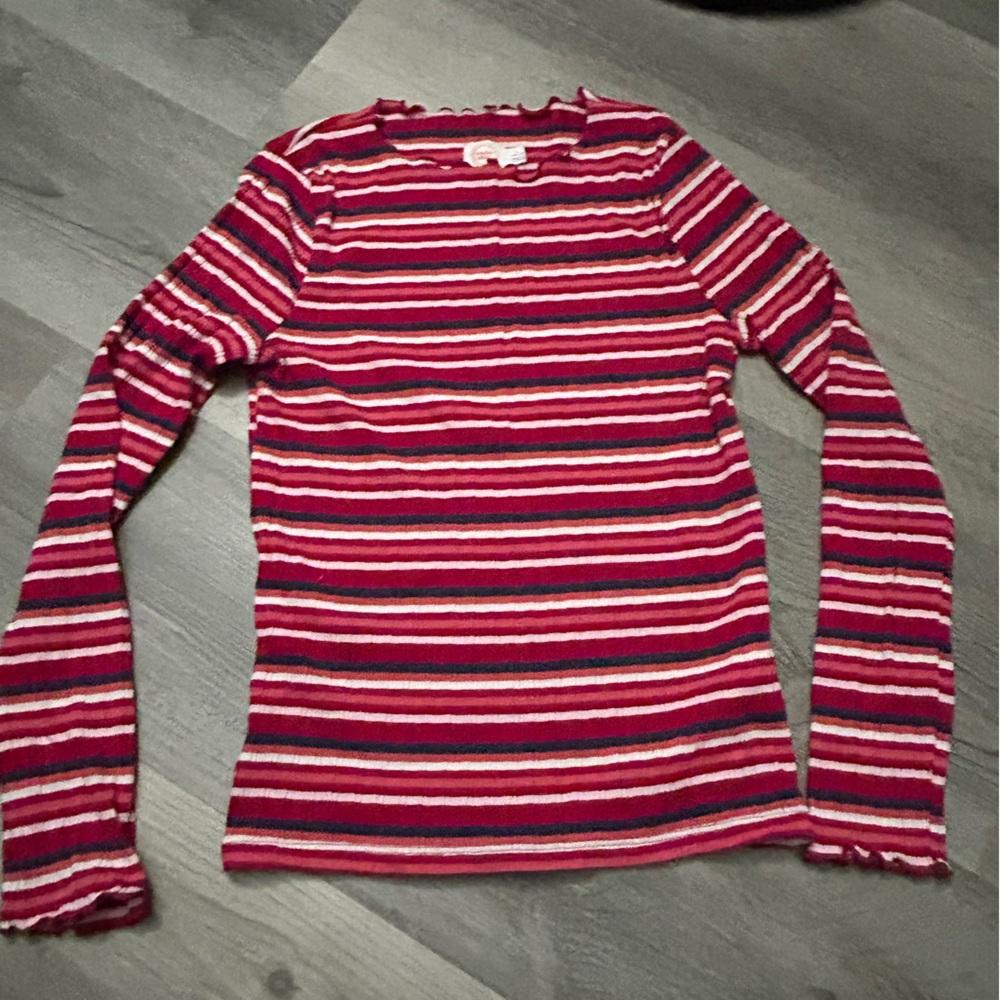 Striped long sleeve shirt